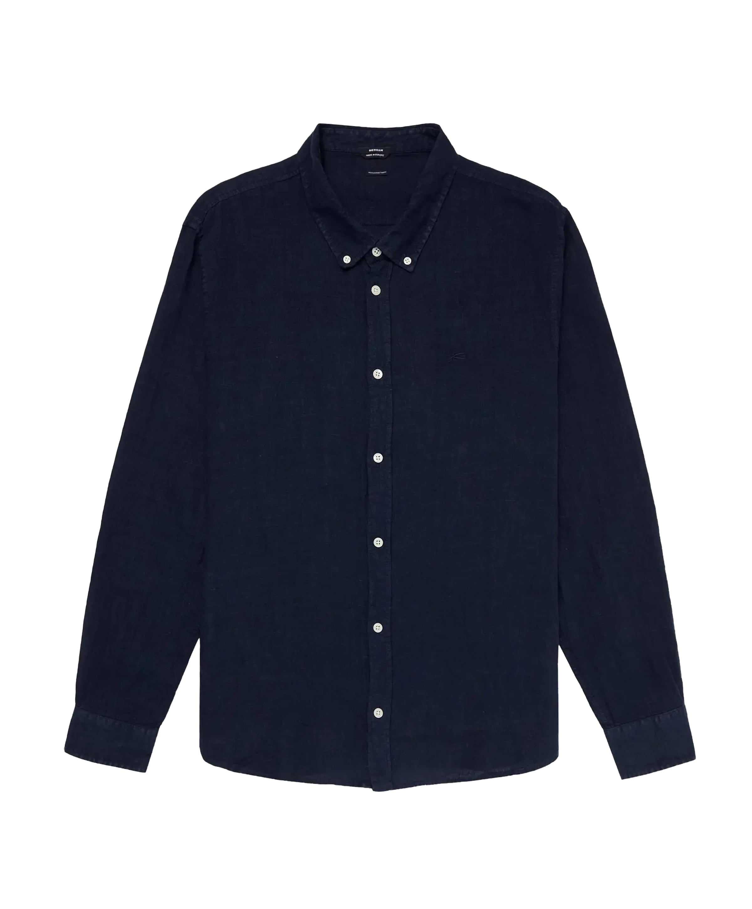 Heren overshirt blauw