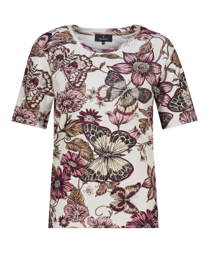 Dames T-shirt ecru