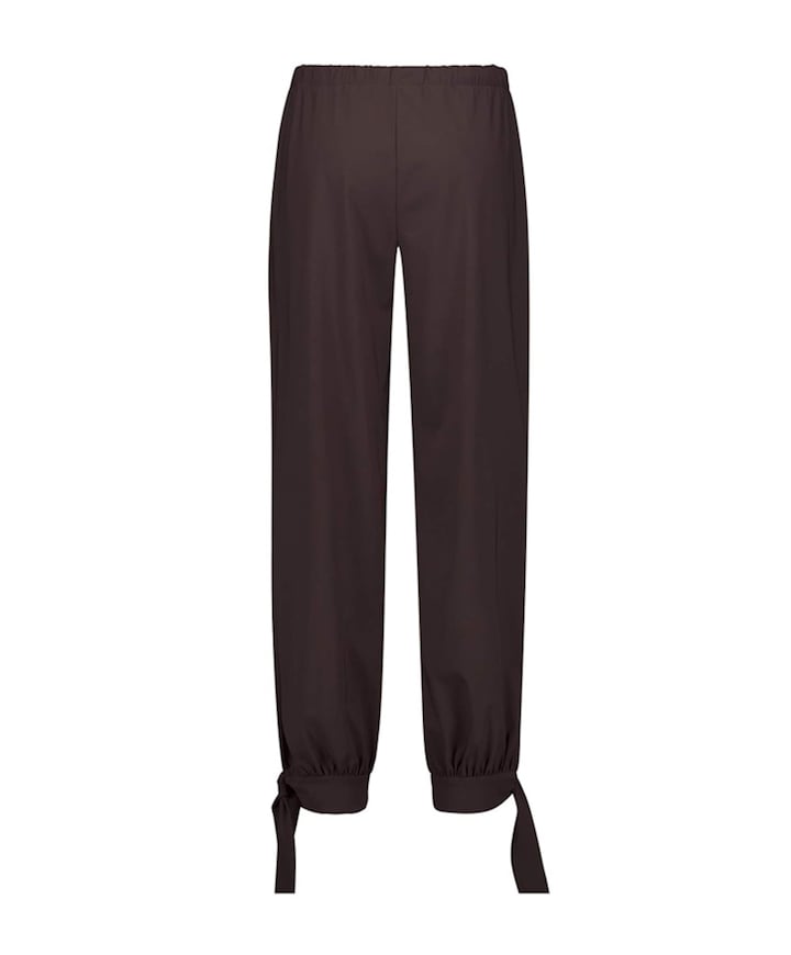 Darie balloon trousers dames broek bruin