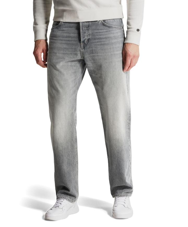 REVSON LOOSE GREY GREEN SUMMER heren jeans grijs