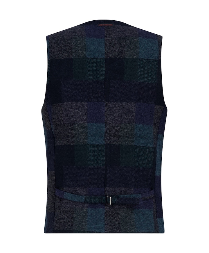 Heren gilet groen