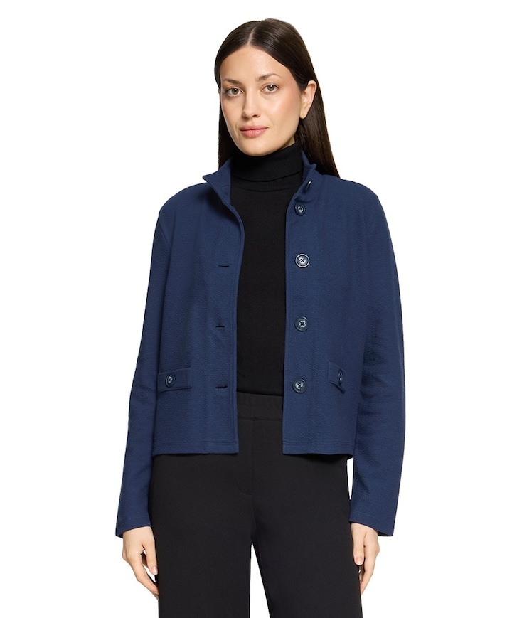 Dames jas blauw