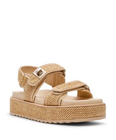Bigmona dames sandalen beige