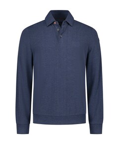 Heren polo blauw