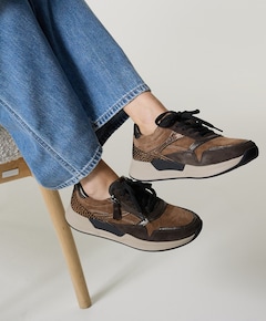 dames sneakers bruin