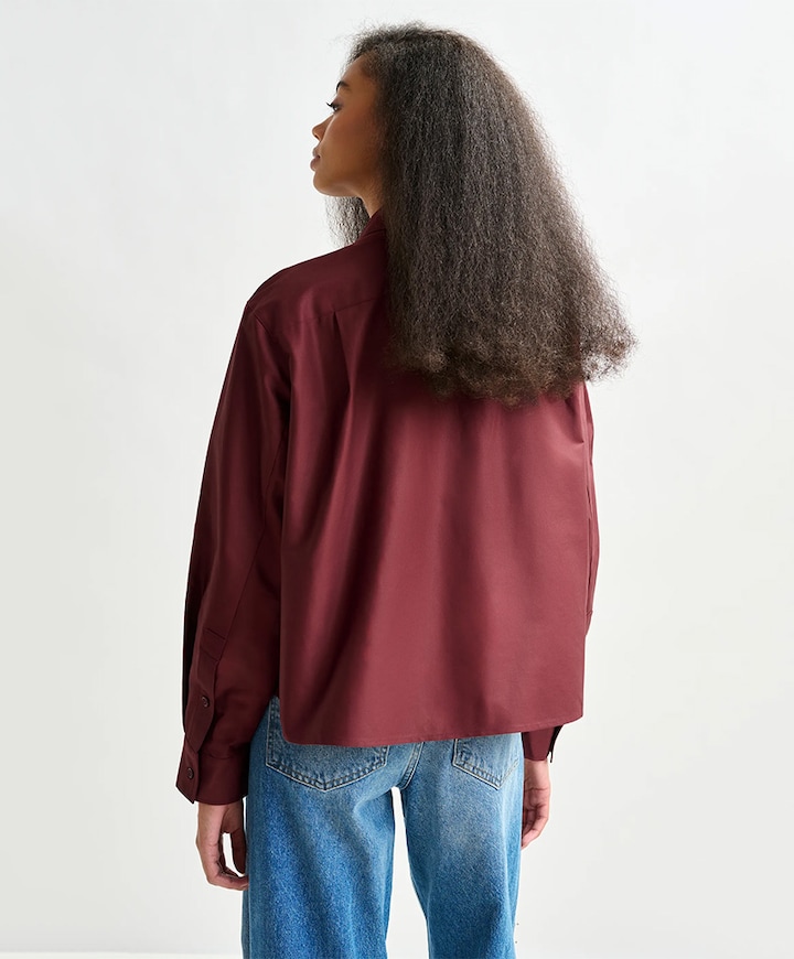 Blouse bordeaux