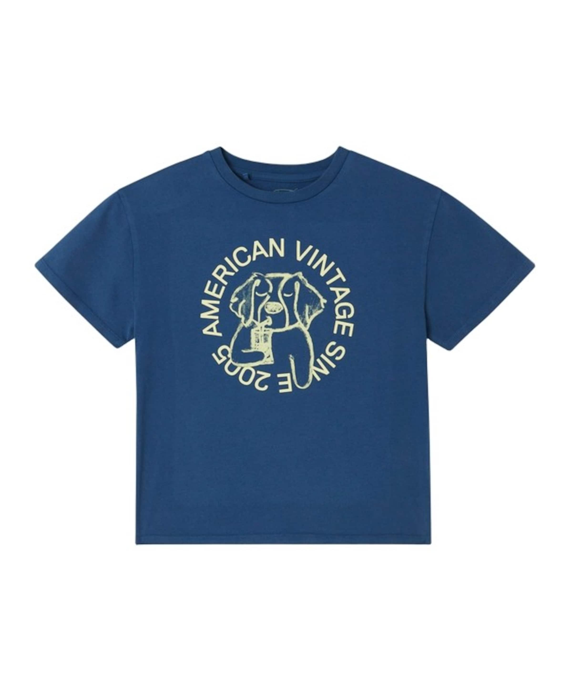 Uniseks T-shirt blauw