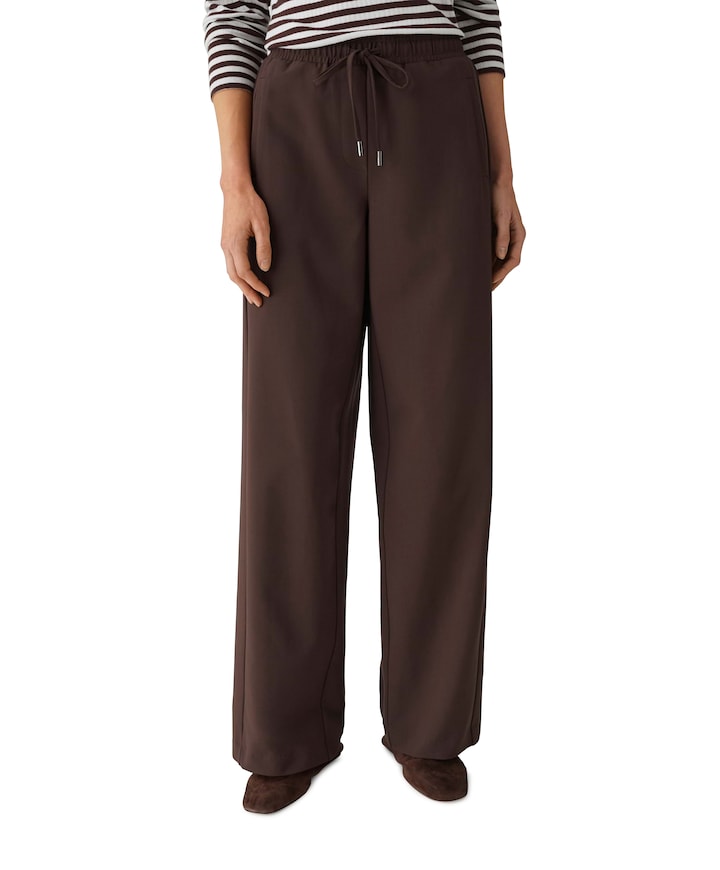 Melane flow dames broek bruin