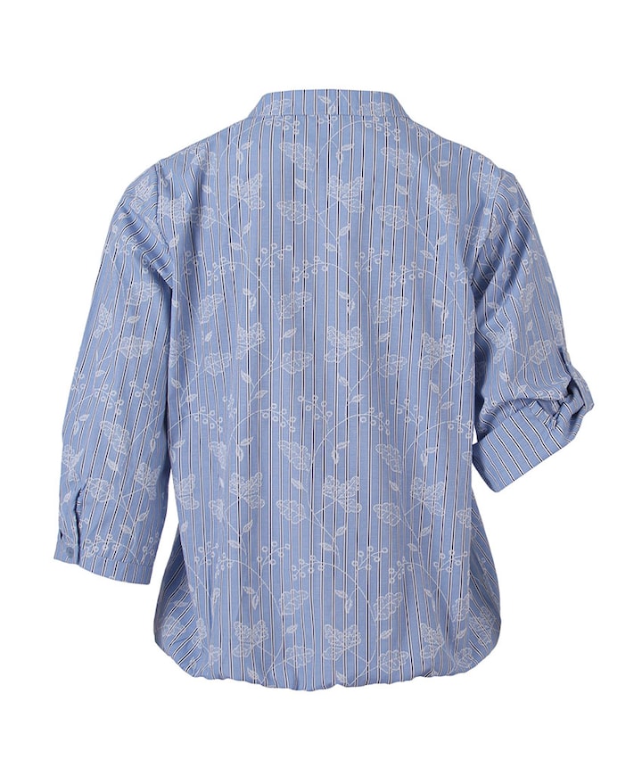 Dames blouse blauw
