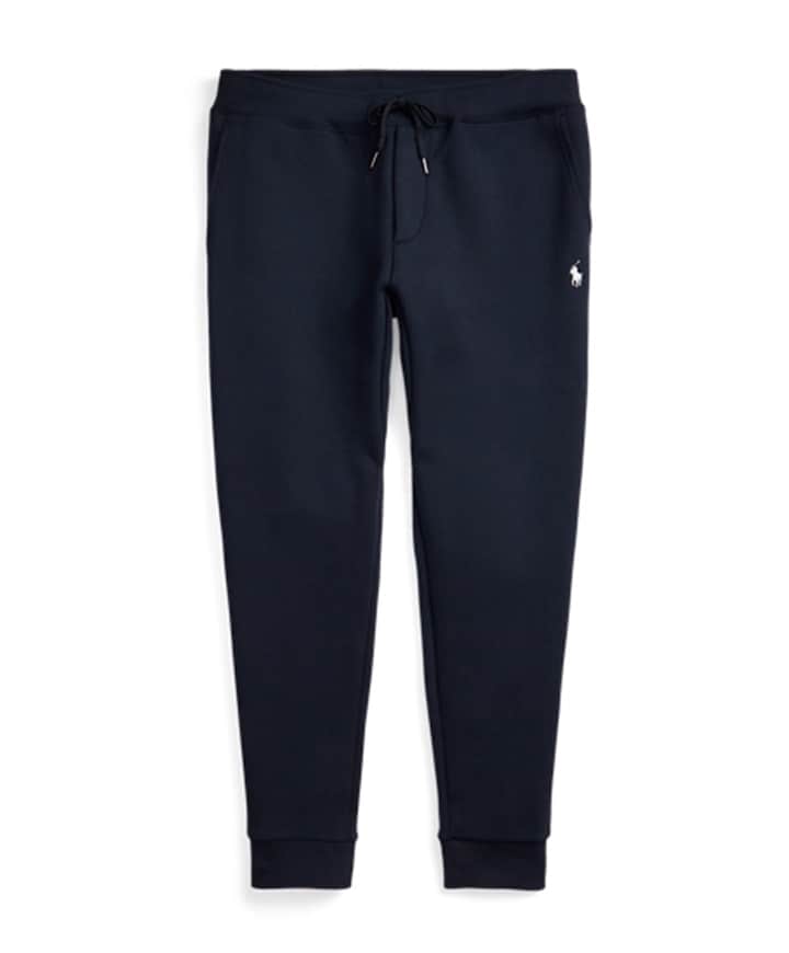 Joggerpant athletic heren broek blauw
