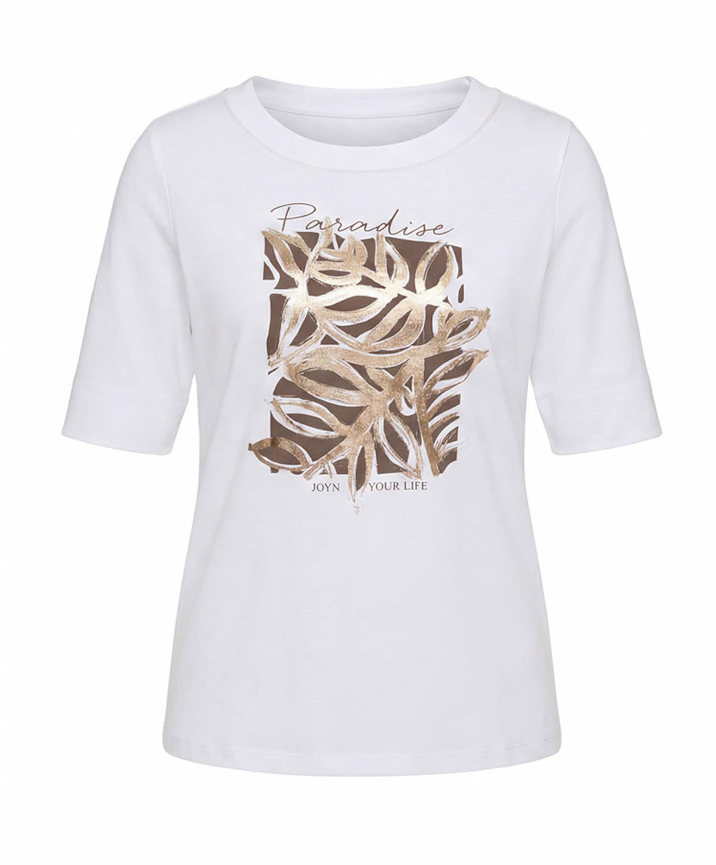 Dames T-shirt ecru