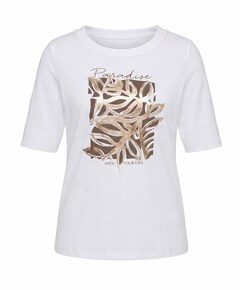 Dames T-shirt ecru