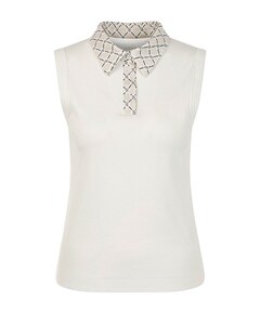 Dames top ecru