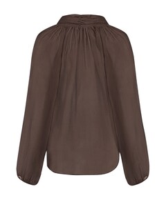 Dames blouse bruin