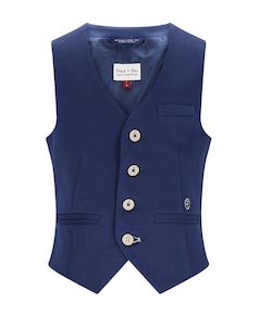 Jongens gilet blauw