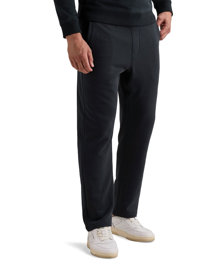 ELEVATED SWEAT PANTS PEACHED TERRY heren broek blauw