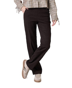Scarlet Wide Leg dames broek bruin