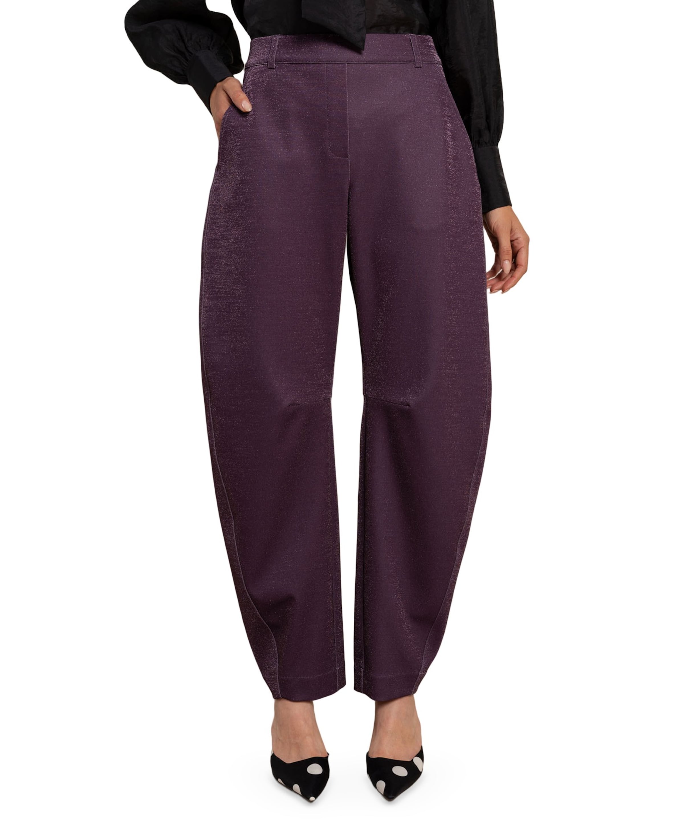 Marlies dames broek zwart