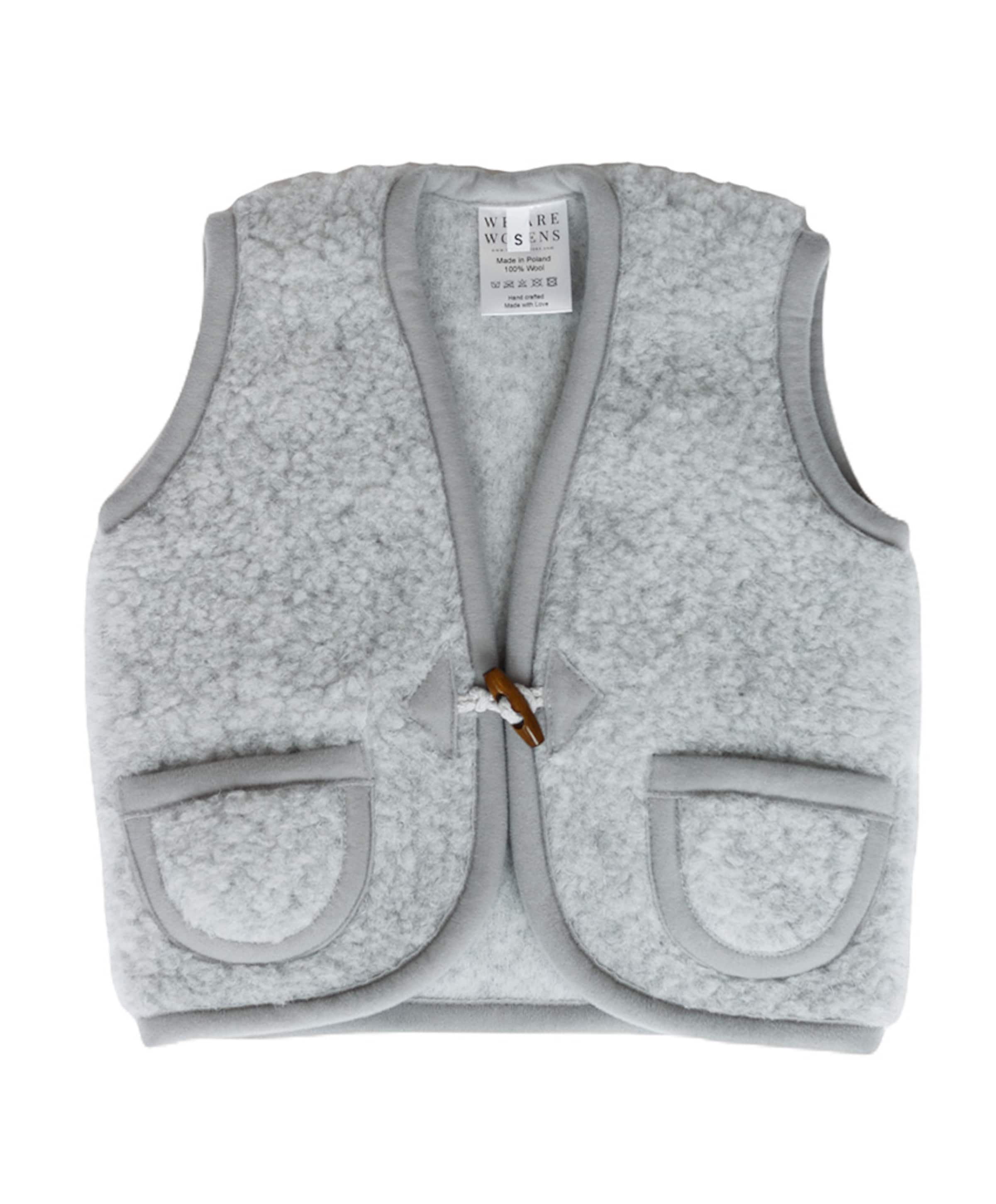 Uniseks gilet  grijs