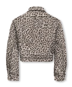 Meisjes spijkerjas beige