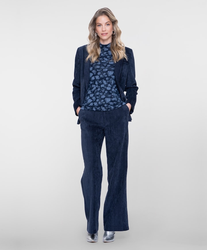 Dames blazer blauw