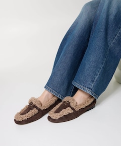 dames loafers bruin