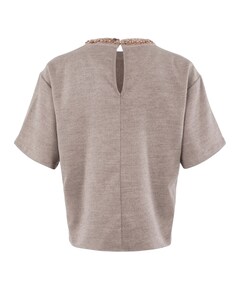 Dames T-shirt beige