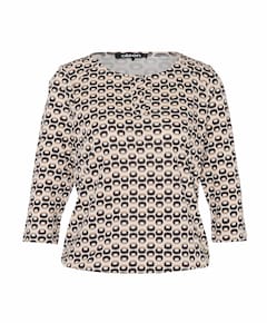 Dames longsleeve beige