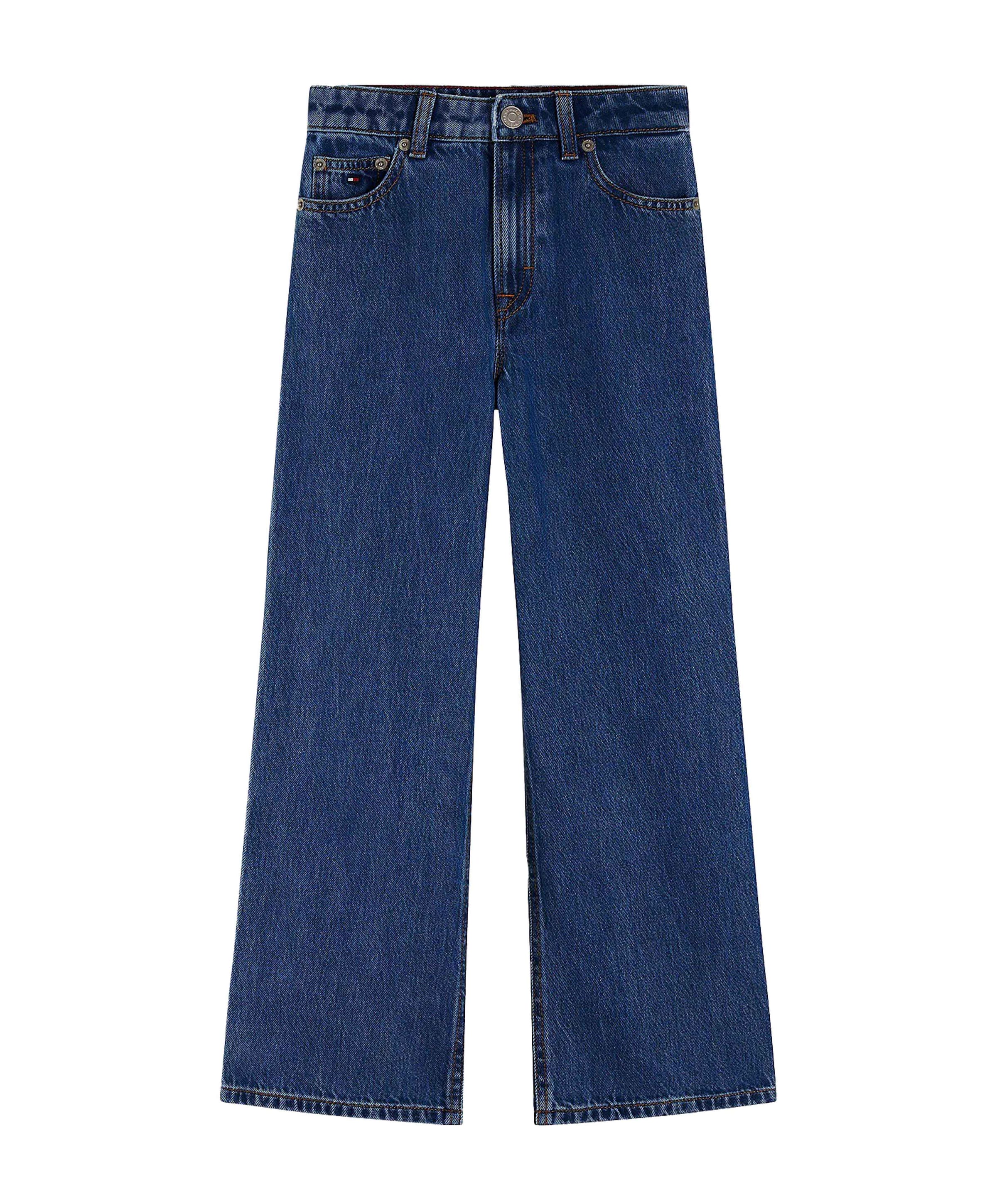 MABEL WIDE LEG meisjes jeans blauw
