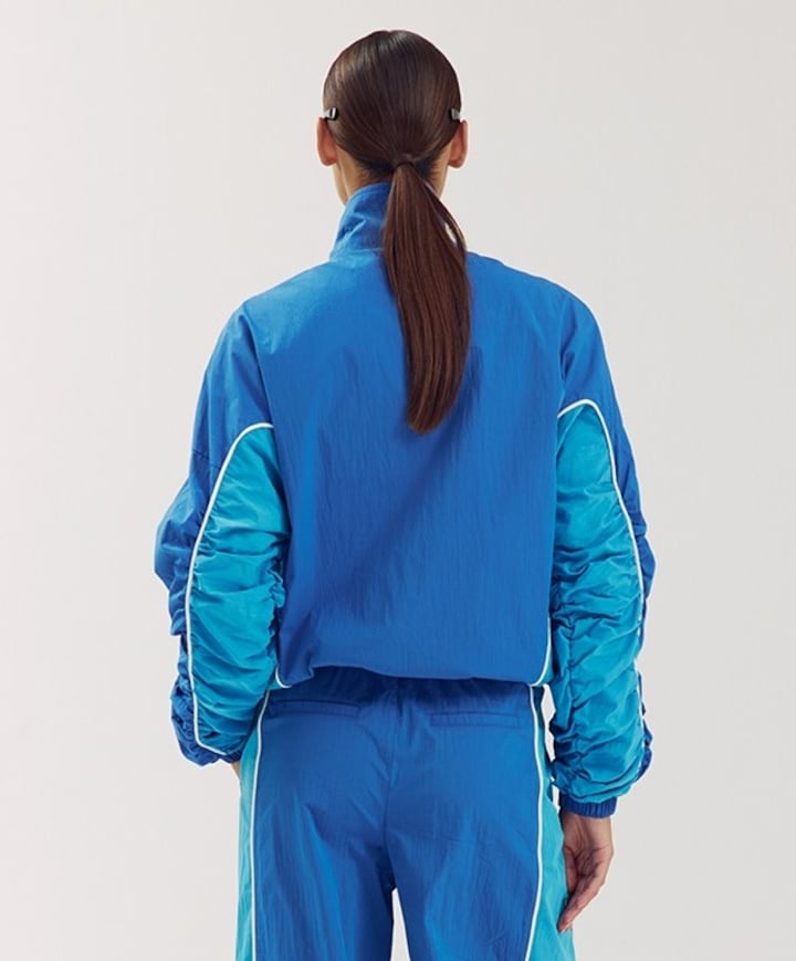 Dames vest blauw