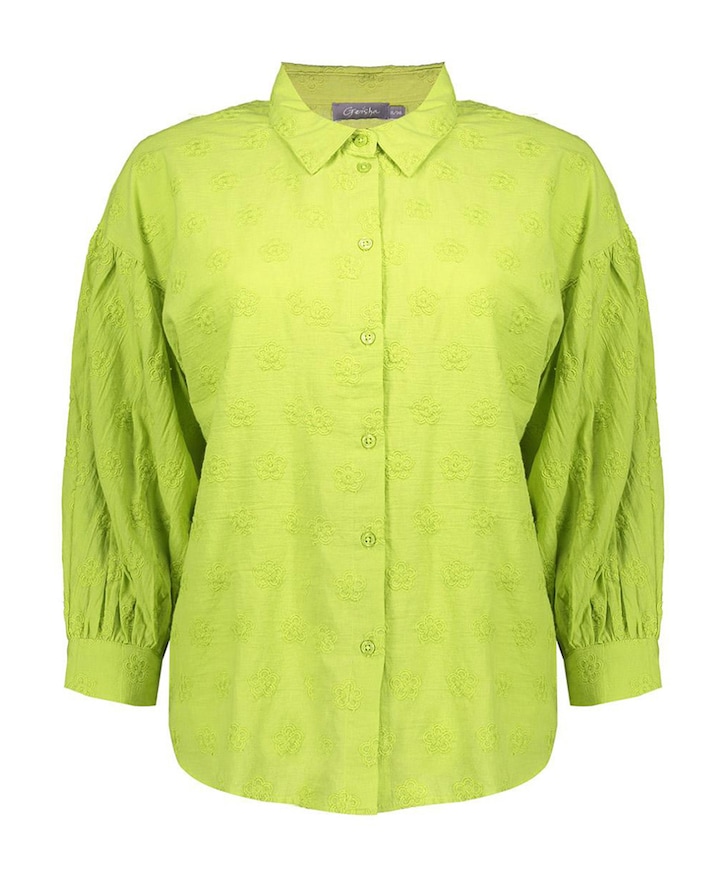 Dames blouse groen