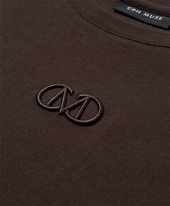 Dames T-shirt bruin