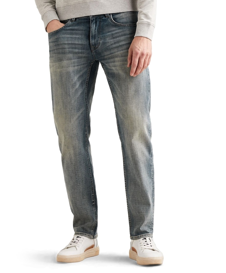 WINGLOAD CROSS HATCH BLUE heren jeans blauw