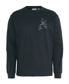 Heren longsleeve zwart