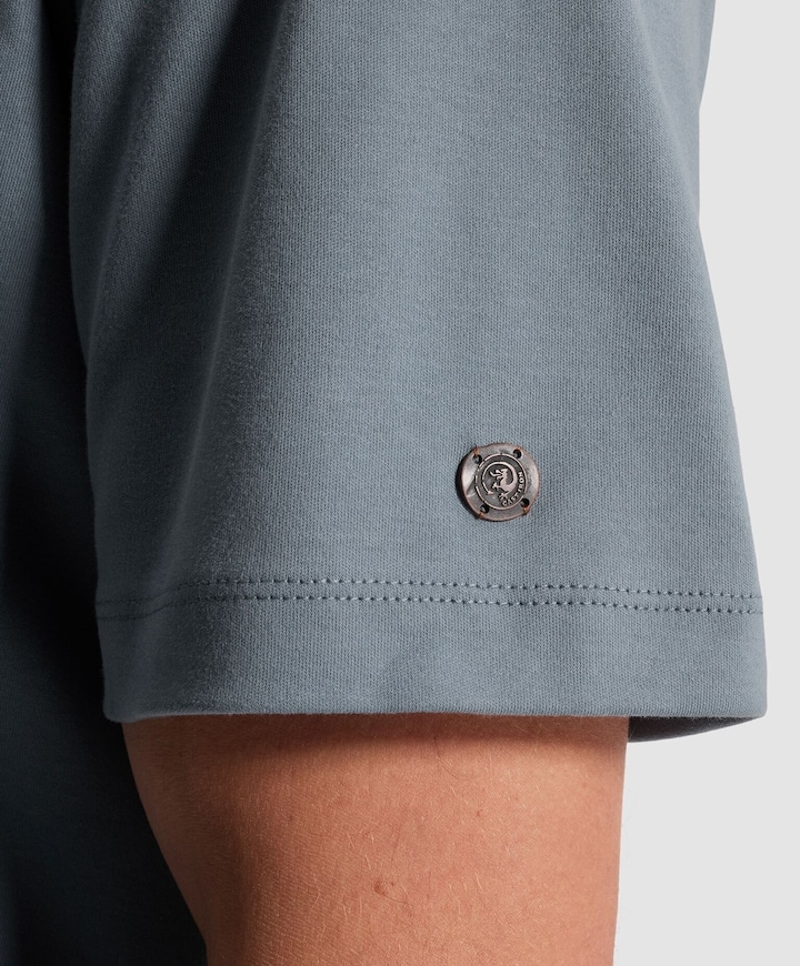 Heren T-shirt blauw