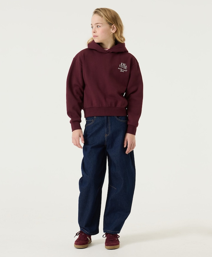 Meisjes sweater bordeaux