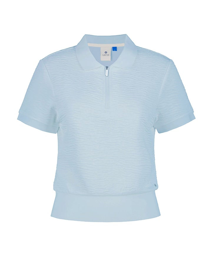 Dames polo blauw