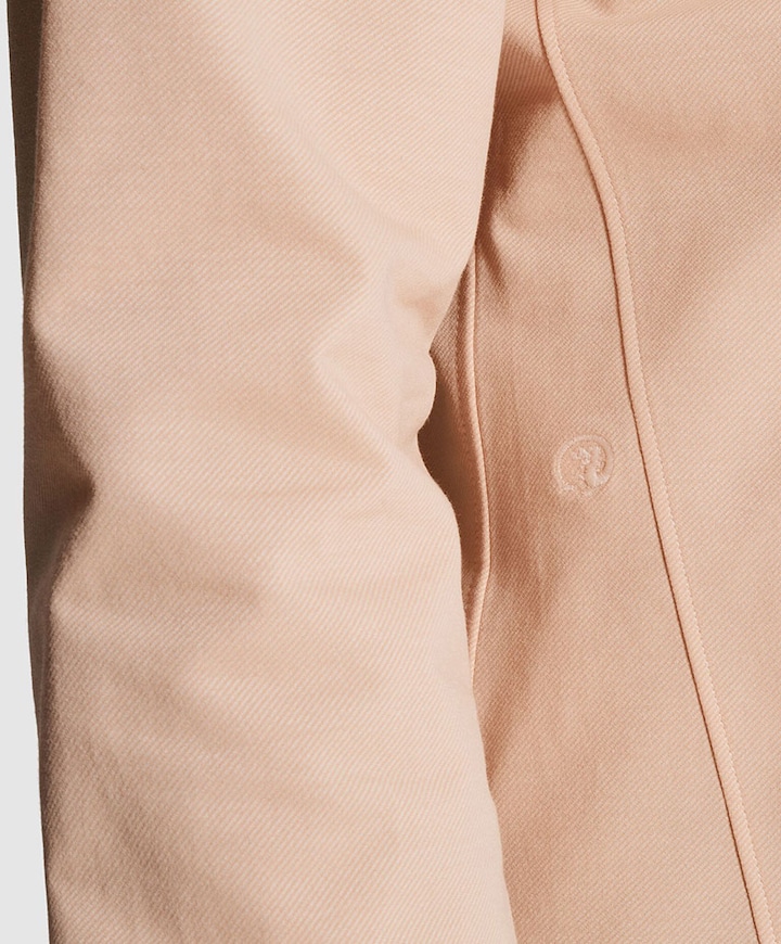 Heren overhemd lange mouw roze