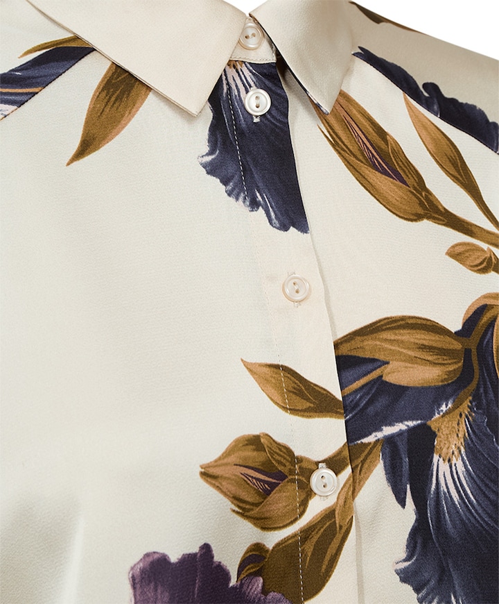 Dames blouse beige