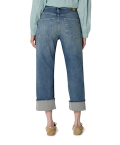 BAGGY dames jeans blauw