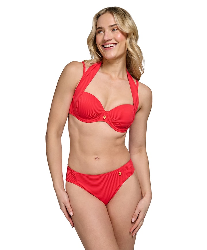 Dames bikinibroekje rood