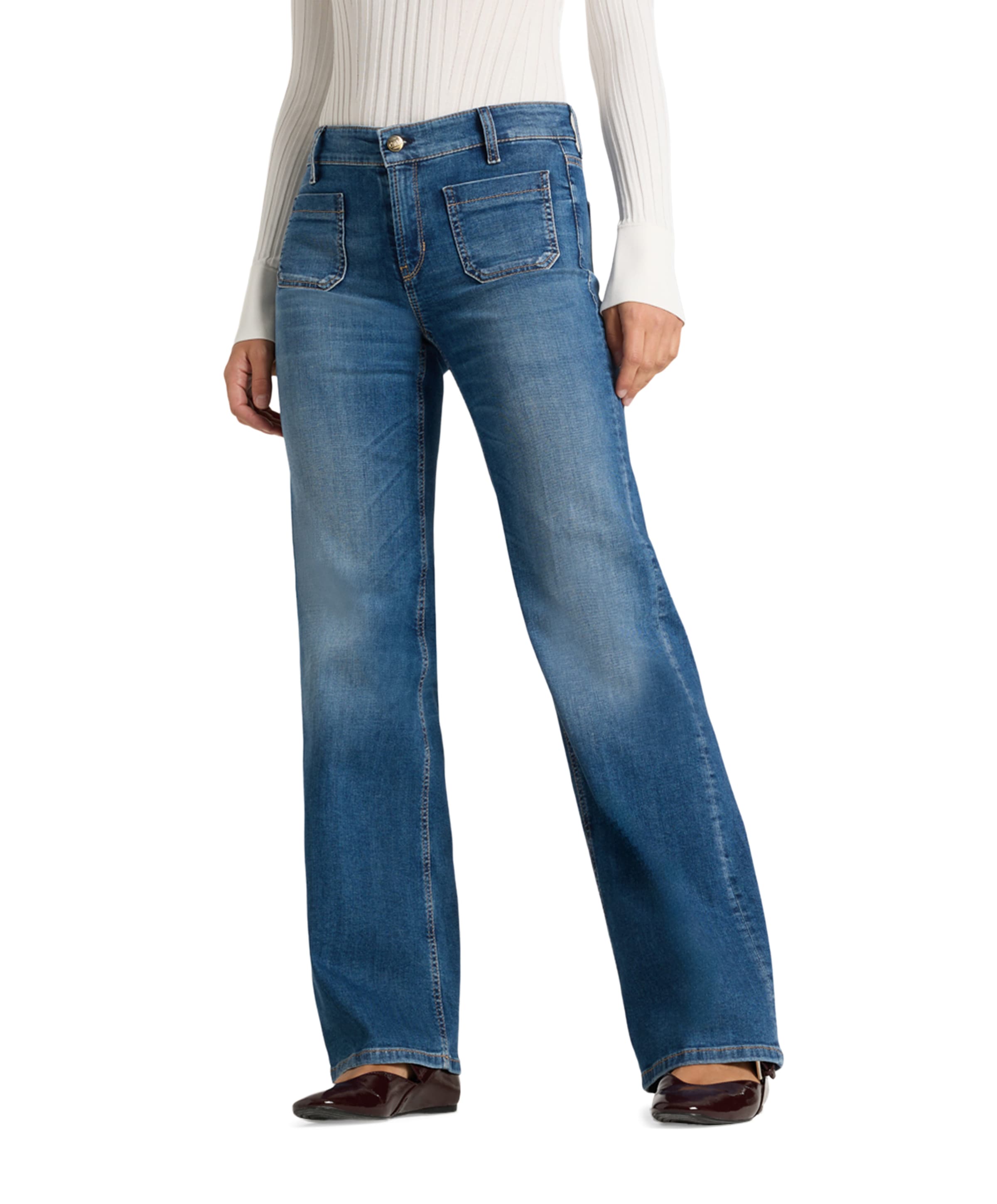 Amara dames jeans blauw