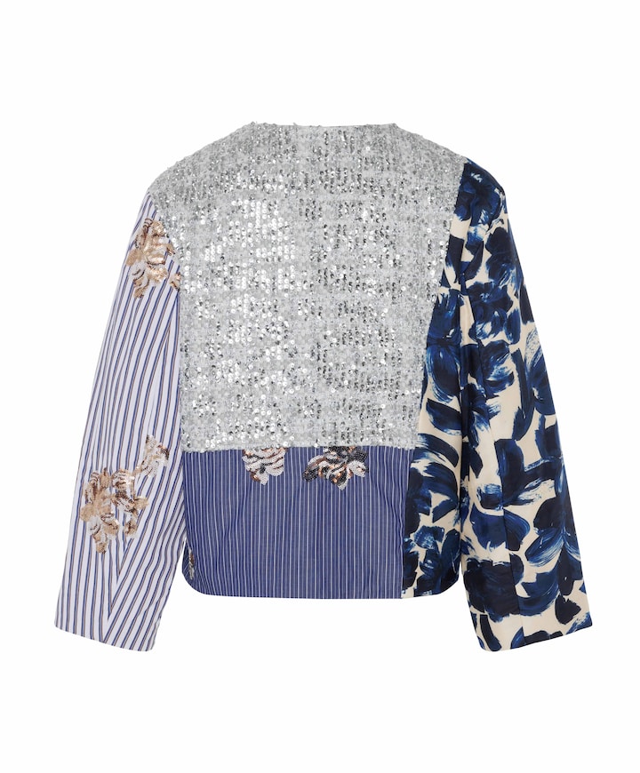 Dames blazer multicolor