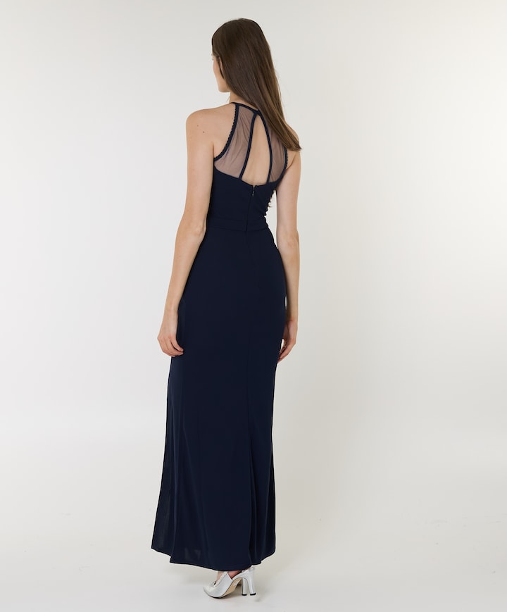 Dames jurk blauw