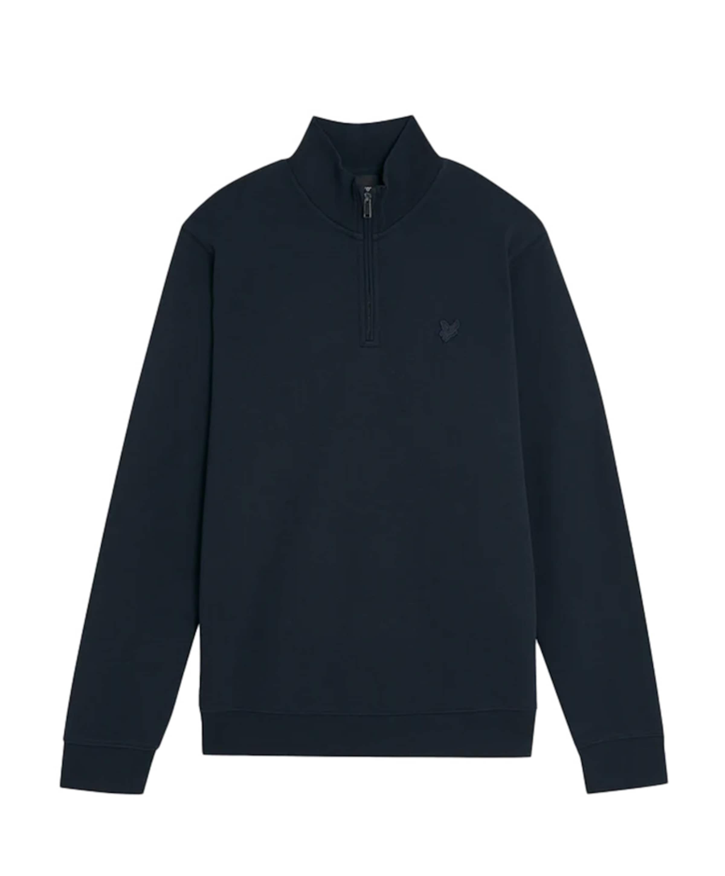 Sweater met rits blauw