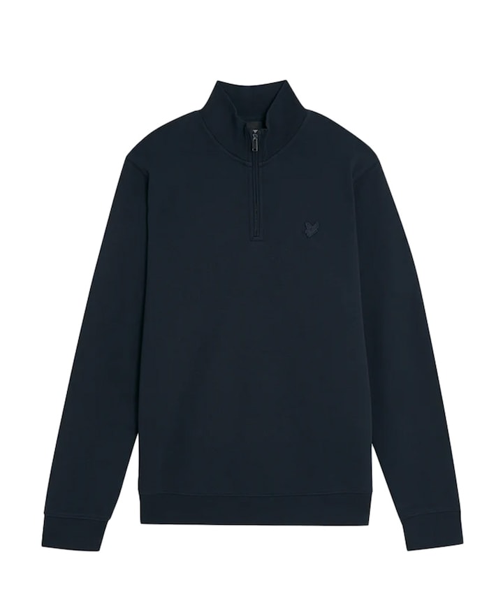 Sweater met rits blauw