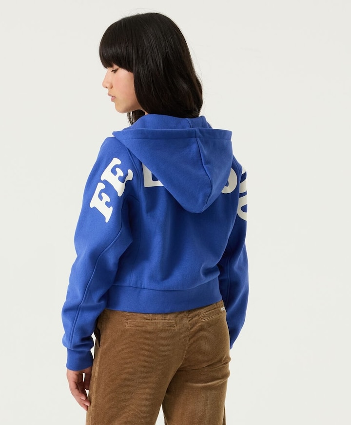 Meisjes vest blauw