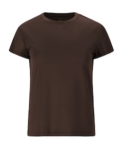 Dames t-shirt bruin