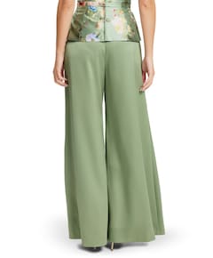 Satinhose mit weitem Bein und franz dames pantalon groen