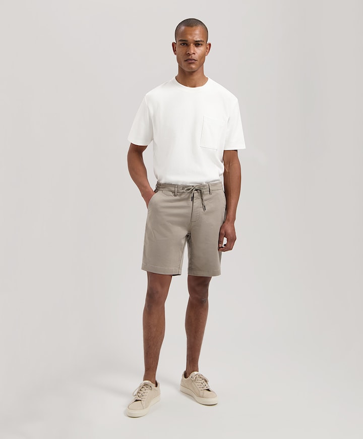 DS_Lancaster Shorts heren korte broek grijs